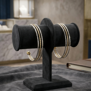 Dual Tone Layered Bangle for Women - 1 pcs