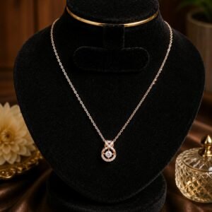 Elegant Gold-Tone Pendant Chain