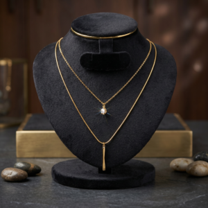 Elegant 2 Layered Chain With Pendants