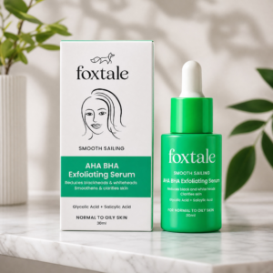 Foxtale AHA BHA Exfoliating Serum (30ml)