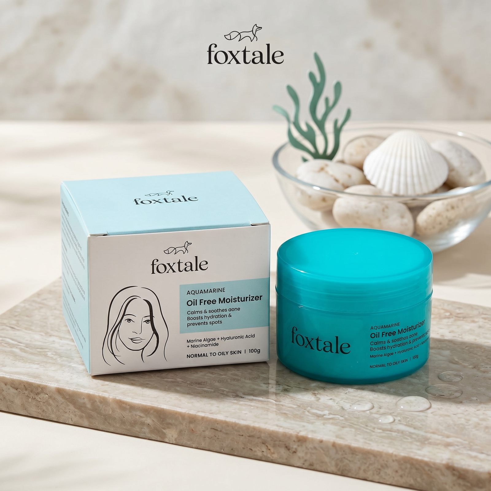 Foxtale Oil Free Moisturizer (100gm)