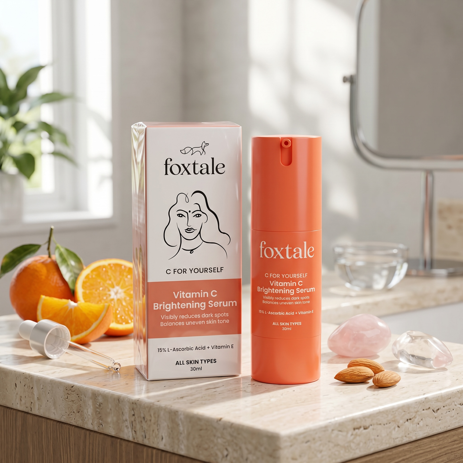 Foxtale Vitamin C Brightening Serum (30ml)