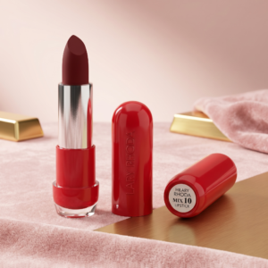 Hilary Rhoda - Ruby Red Matte Lipstick