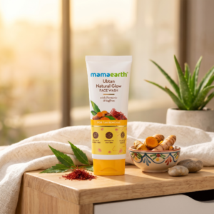 Mamaearth Ubtan Natural Glow Face Wash (100ml)