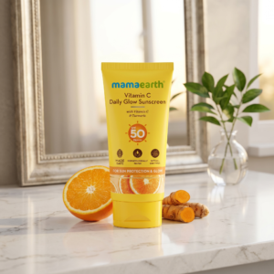 Mamaearth Vitamin C Daily Glow Sunscreen (50g)