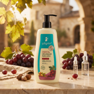 Pilgrim French Red Vine & Hyaluronic Acid Ultra Smooth Body Lotion 48H 400ml