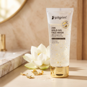 Pilgrim 24K Gold Gel Face Wash (80ml)