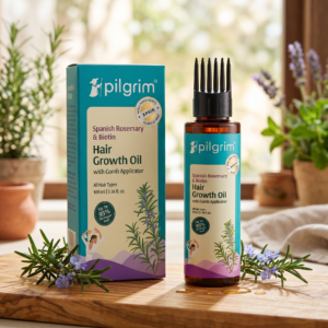 Piligrim Spanish Rosemary Anti-Hairfall Oil with Biotin & Triple-Oil Nourishment (100ml)