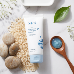 Plum Niacinamide With Rice Water Face Wash (50ml)